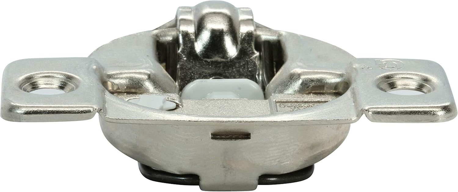 Rok Hardware 75 Pack Grass TEC 864 108 Degree 1/4' Overlay 3 Level Soft Close Screw On Compact Cabinet Hinge 04429A-15 3-Way Adjustment 45mm Screw Hole Pattern