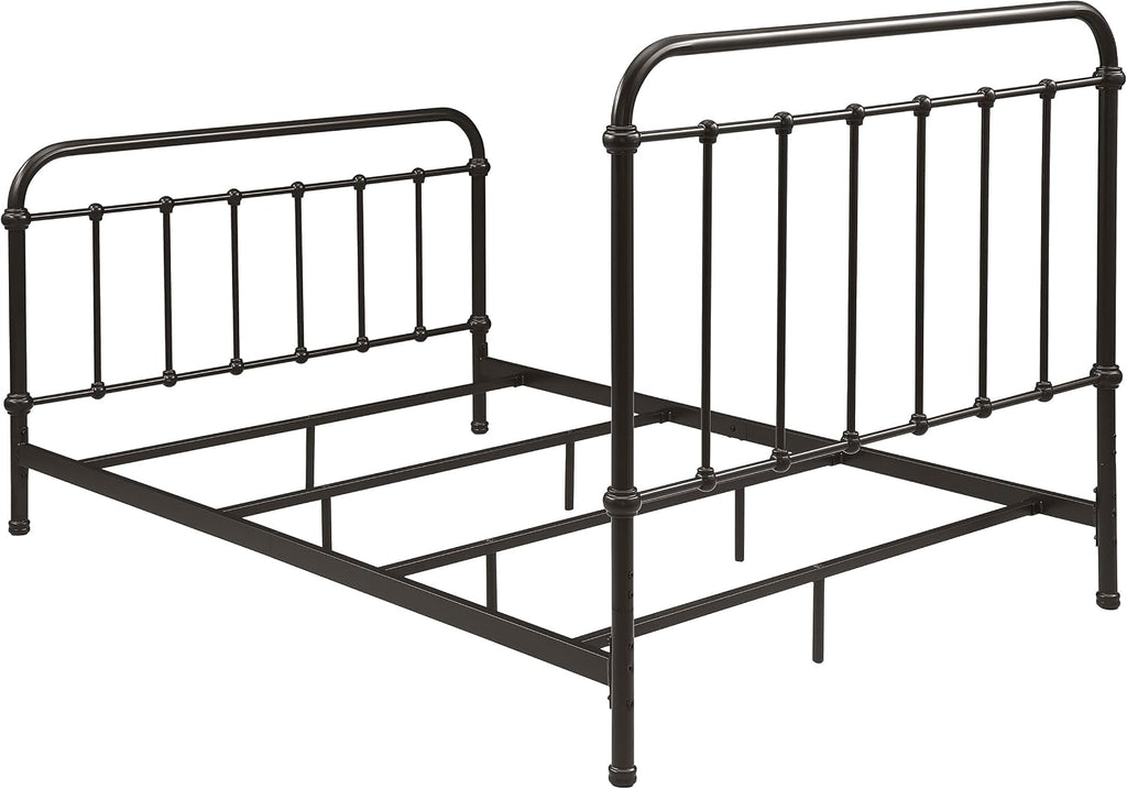 Coaster Home Furnishings Livingston Transitional Wood Full Size Open Frame Bed Frame 52-inch Headboard Dark Bronze 300399F