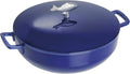 Staub Cast Iron 5-qt Bouillabaisse Pot - Dark Blue