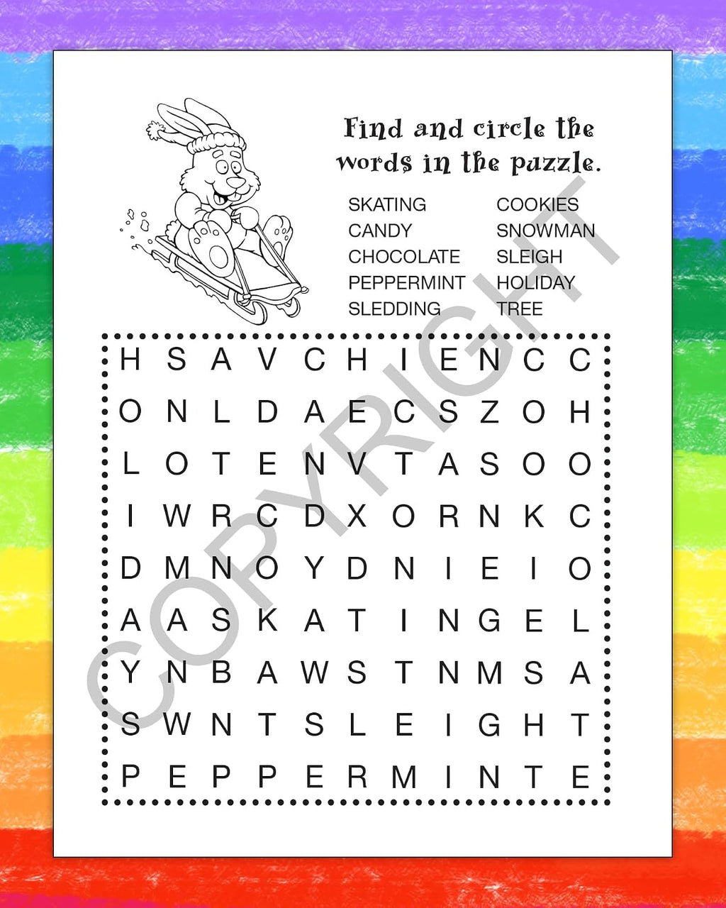 ZOCO – Holiday Fun Custom Coloring and Activity Books (250 Bulk Pack, With Crayons) – Kids Holiday Activities Stocking Stuffers Treat Bags Party Favors – USA Made