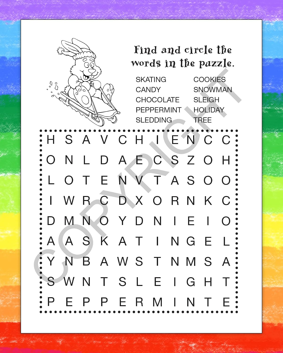 ZOCO – Holiday Fun Custom Coloring and Activity Books (250 Bulk Pack, With Crayons) – Kids Holiday Activities Stocking Stuffers Treat Bags Party Favors – USA Made
