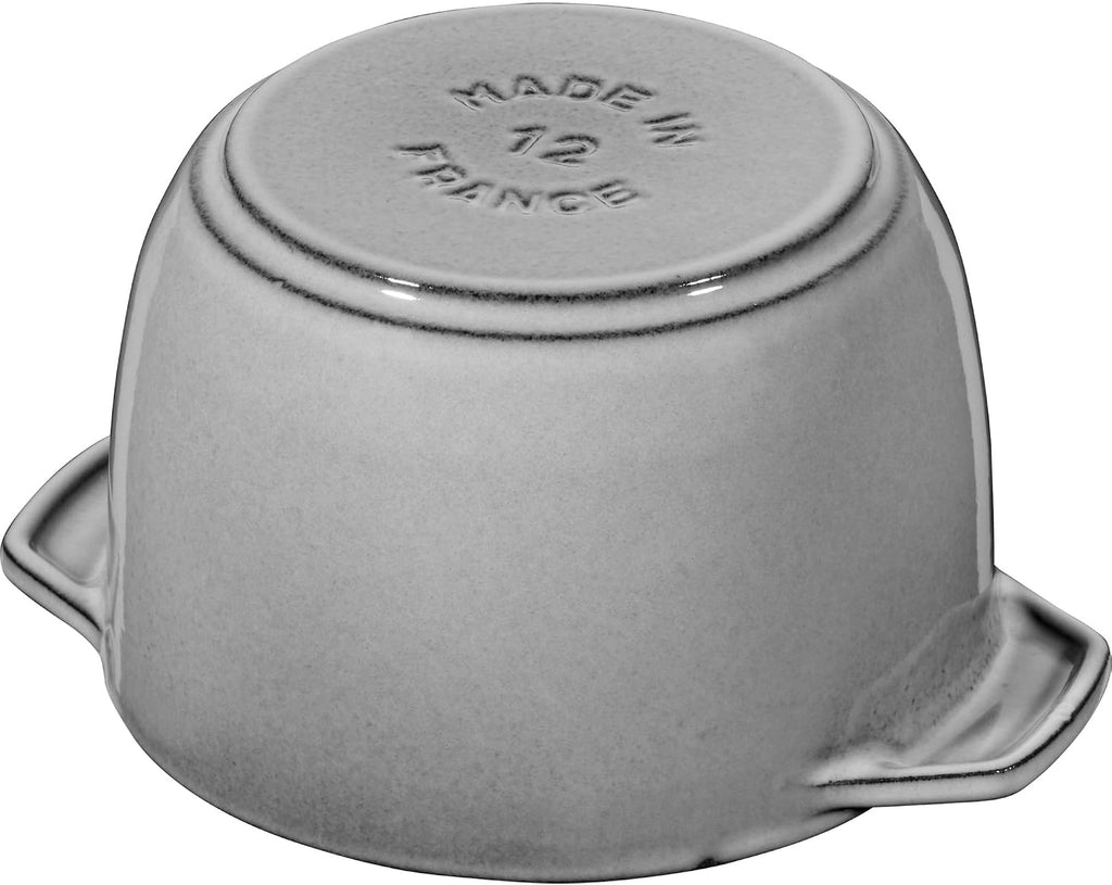 Staub Cast Iron 0.75-qt Petite French Oven - Graphite Grey