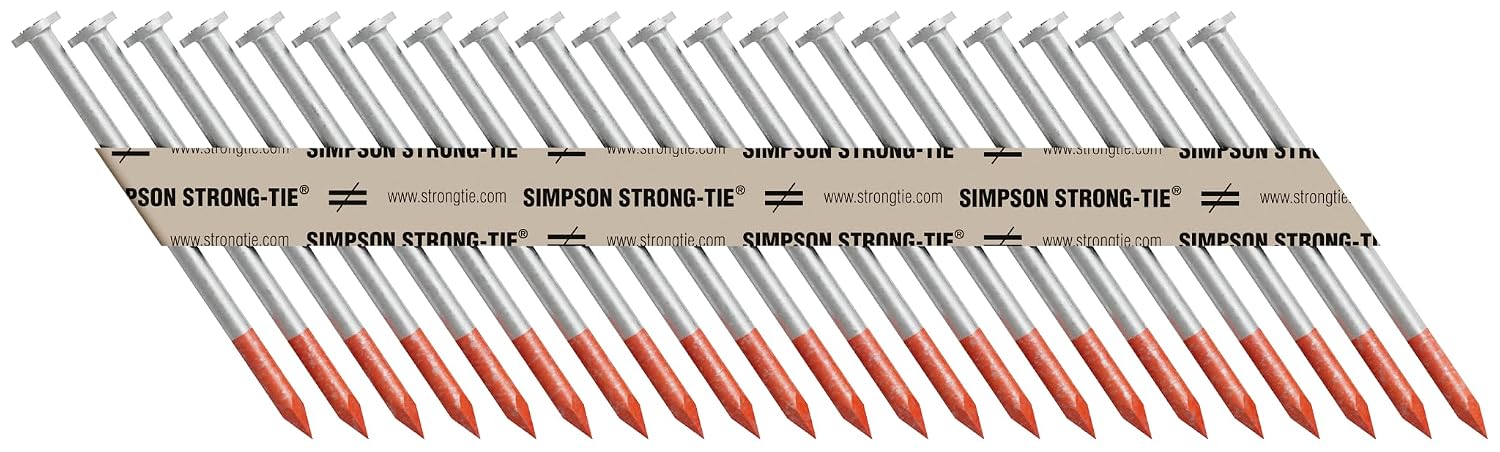 Simpson Strong-Tie 8DHDGPT2500 - 2-1/2' x .131 Galvanized 33° Connector Nails 2500ct