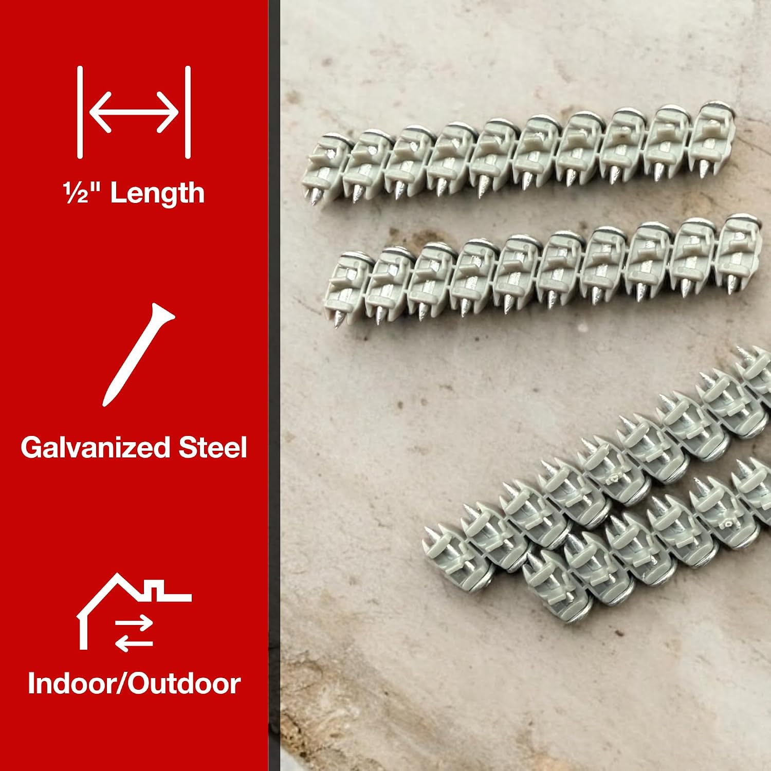 BX4 ½″' Steel Nails for Hilti BX4-1,000 X-S 14 B4 MX Steel Nails