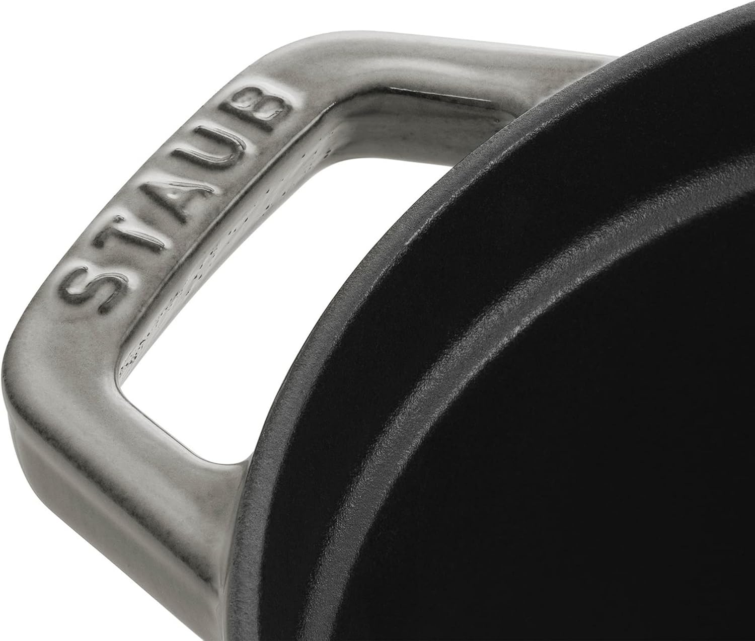 Staub Cast Iron 5.75-qt Coq au Vin Cocotte - Graphite Grey, Made in France