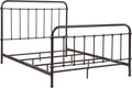 Coaster Home Furnishings Livingston Transitional Wood Queen Size Open Frame Bed Frame 52-inch Headboard Dark Bronze 300399Q