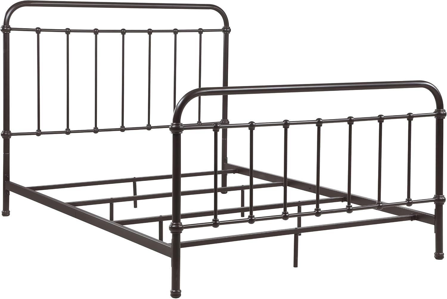 Coaster Home Furnishings Livingston Transitional Wood Queen Size Open Frame Bed Frame 52-inch Headboard Dark Bronze 300399Q
