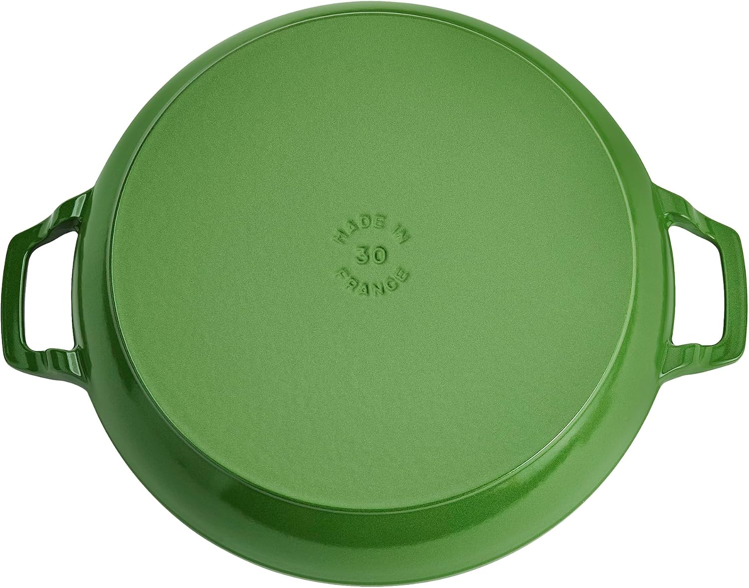 Staub Cast Iron 3.5-qt Braiser with Glass Lid - Pistachio