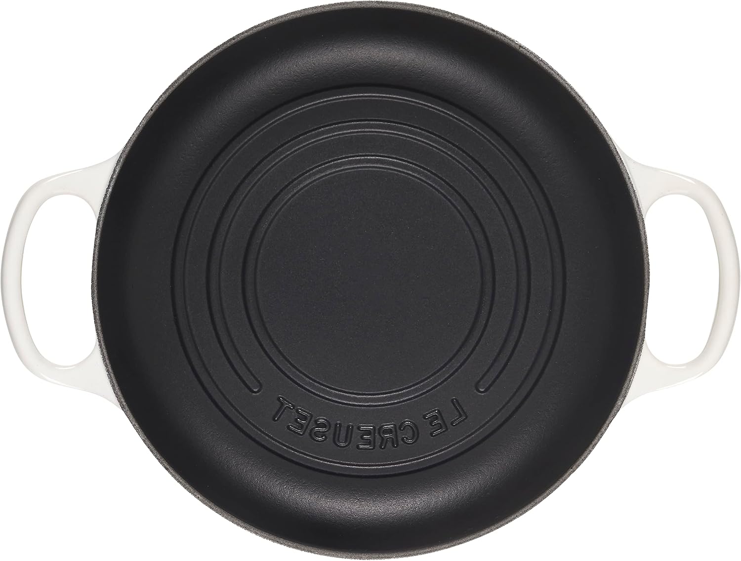 Le Creuset Enameled Cast Iron Signature Round Bread Oven, 9.5 inch, White