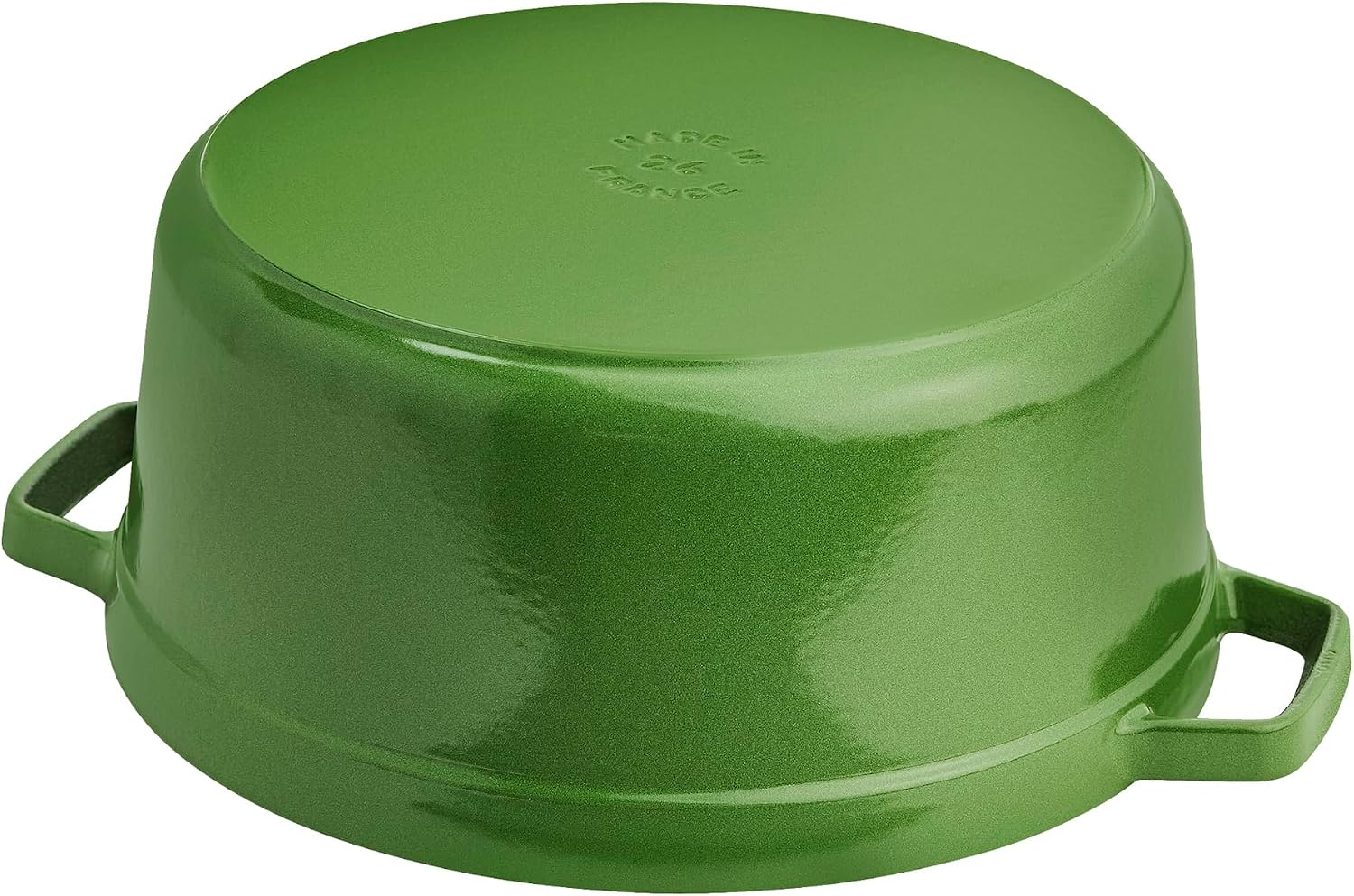 STAUB Cast Iron 5.5-qt Round Cocotte - Pistachio