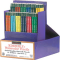 Kimberly Acid-Free Non-Toxic Water Soluble Watercolor Pencil Class Pack, Assorted Colors, Pack of 144