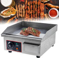 Countertop Flat Top Grill Hotplate, Commercial Electric Griddle, 50-300℃ Adjustable Temperature Teppanyaki for BBQ Cooking Steak, Pancakes