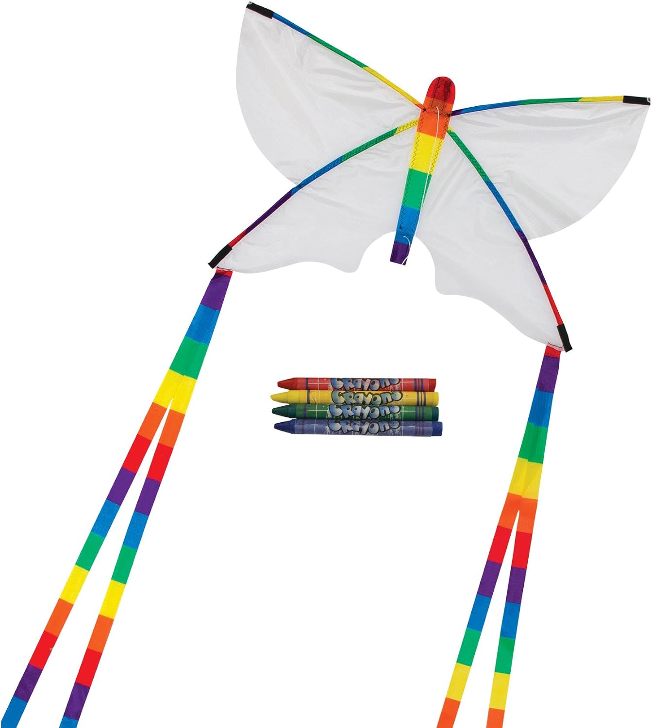 In the Breeze 3190-PACKS Coloring Butterfly 23' Single Line Kite Party Pack, (Pack of 50)