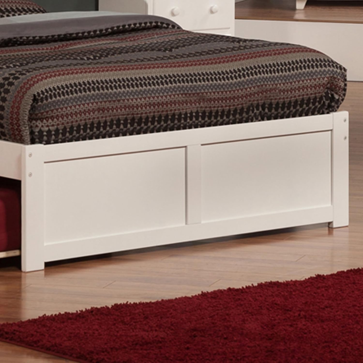 AFI Concord Platform Bed with Footboard & Storage Drawers