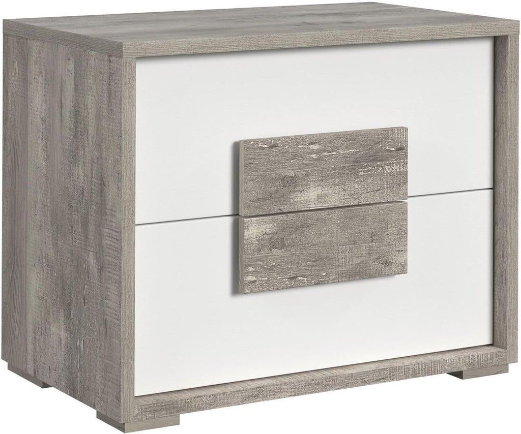 Picket House Vega Queen 5PC Bedroom Set with LED in Dual Tone