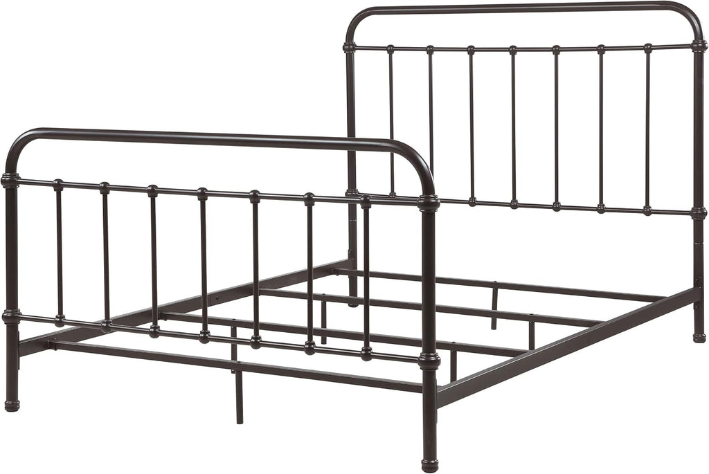 Coaster Home Furnishings Livingston Transitional Wood Queen Size Open Frame Bed Frame 52-inch Headboard Dark Bronze 300399Q