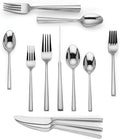 Kate Spade New York Malmo 20-Piece Flatware Set, 4.30 LB, Metallic