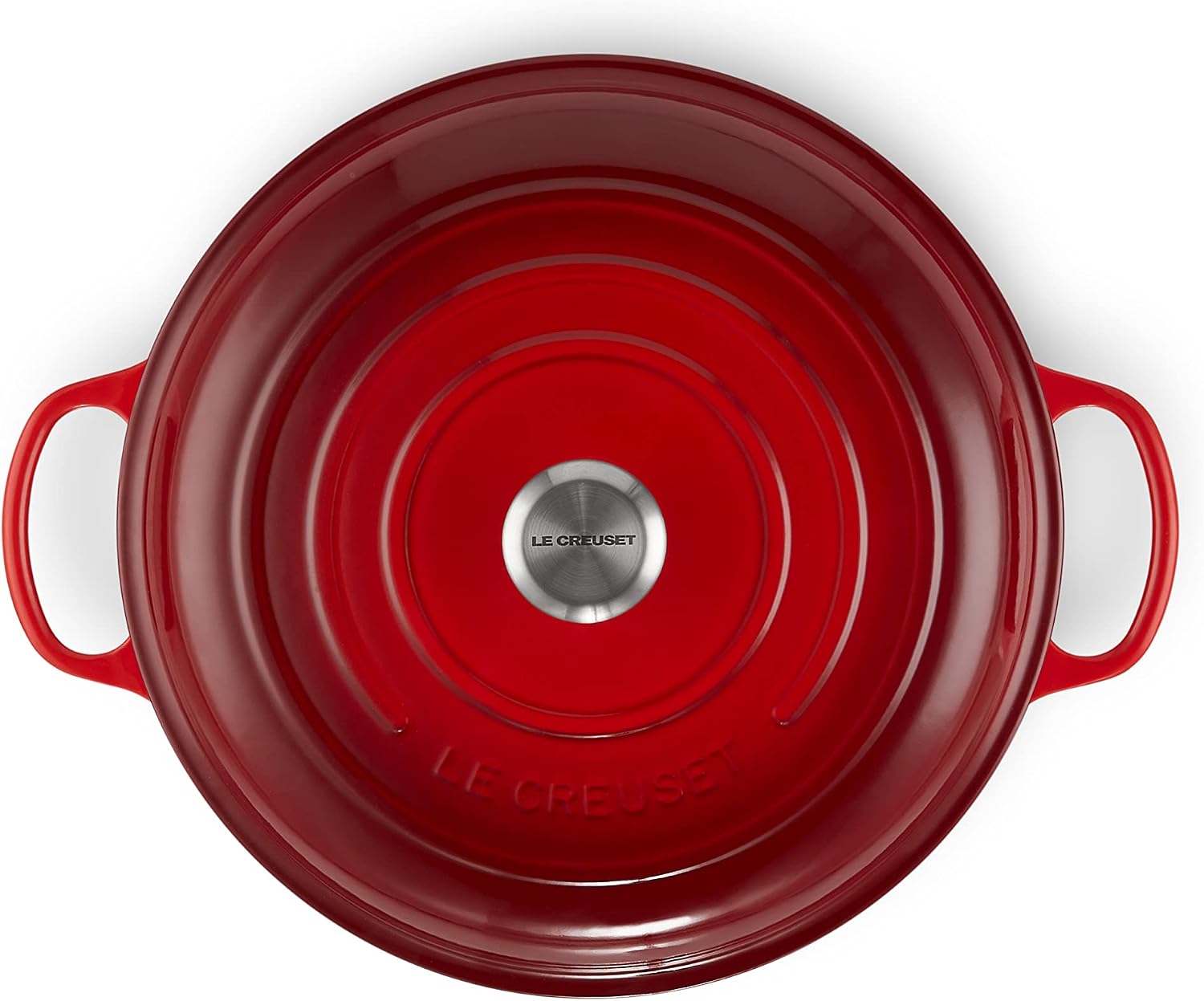 Le Creuset Enameled Cast Iron Signature Braiser, 5 qt, Cerise