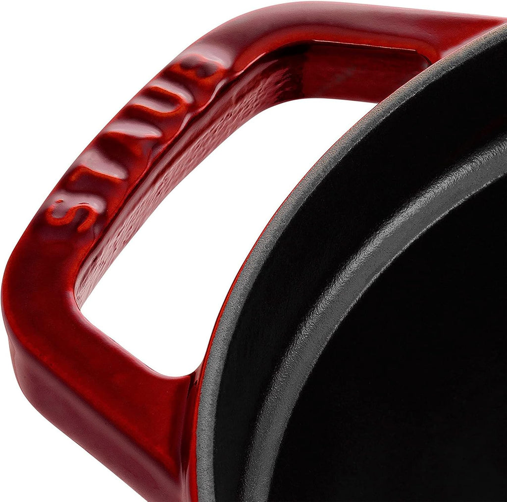 Staub Cast Iron 5.75-qt Coq au Vin Cocotte - Grenadine