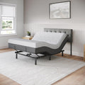 Celestial Aurora Adjustable Bed Base (Frame) + 10 inch Gel Memory Foam Mattress (Medium), Easy Assembly, Head and Foot Lift, Zero Gravity, Memory Positions, CertiPUR-US Bed - Full