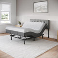 Celestial Aurora Adjustable Bed Base (Frame) + 10 inch Gel Memory Foam Mattress (Medium), Easy Assembly, Head and Foot Lift, Zero Gravity, Memory Positions, CertiPUR-US Bed - Queen