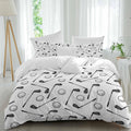 Golf Balls Duvet Cover Set Queen Size 4 Pieces Retro Sports Style Golf Poles Minimalist Modern Bedding Set with Zipper Closure, 1 Comforter Cover 86x86 Inches 1 Flat Sheet & 2 Pillow Cases