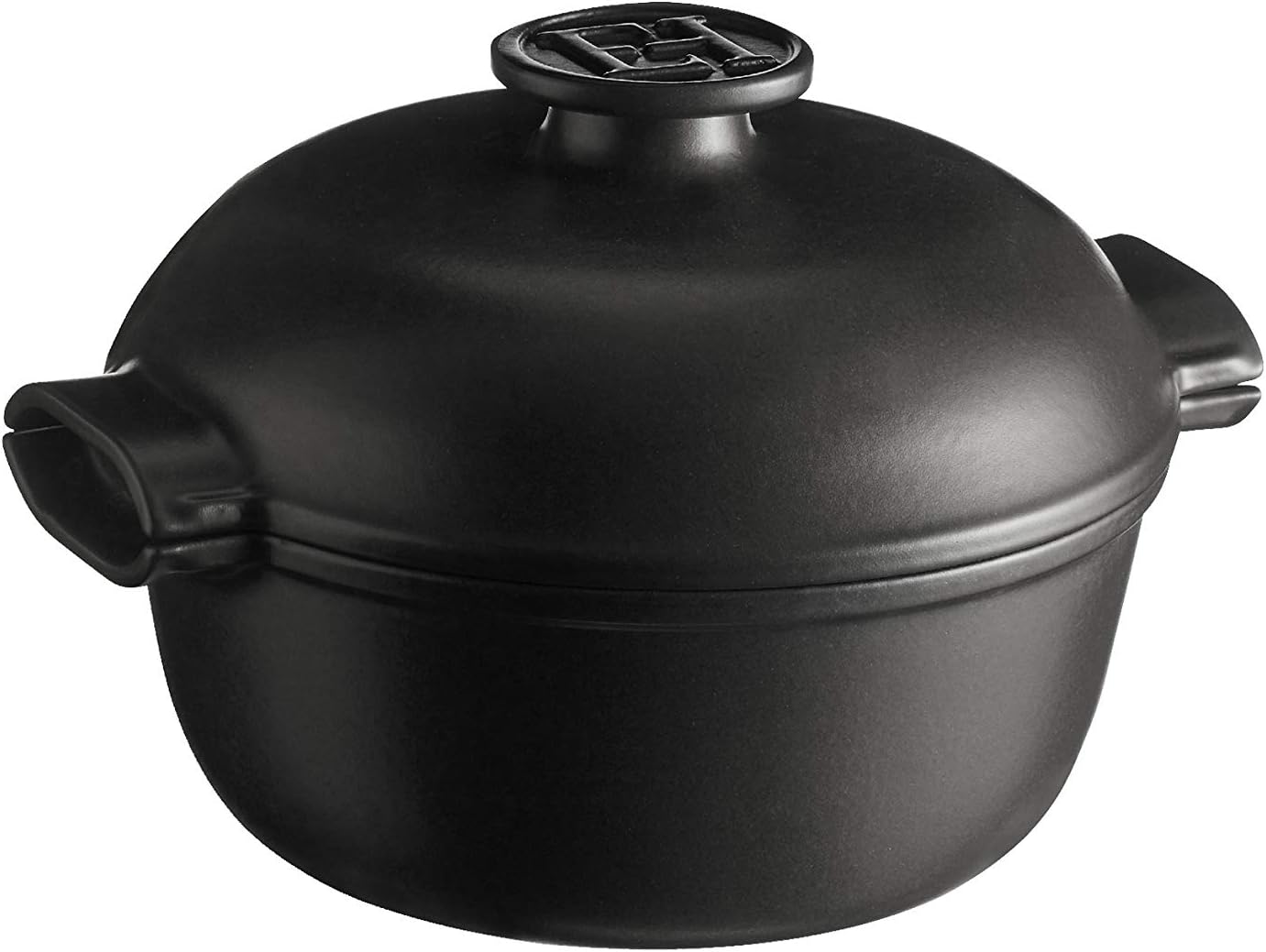 Emile Henry Delight 2 Quart Round Casserole, Slate