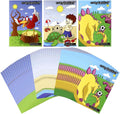 Craytastic! 576-Count Premium Bulk Coloring Books for Kids Variety Assortment Party Packs (160 Dinosaur, 160 Ocean and 160 Land Animals) 5' x 7' Each
