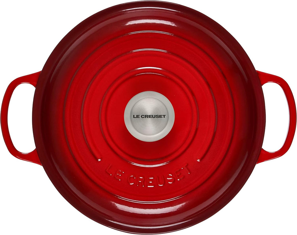 Le Creuset Enameled Cast Iron Signature Braiser, 2.25 qt., Cerise