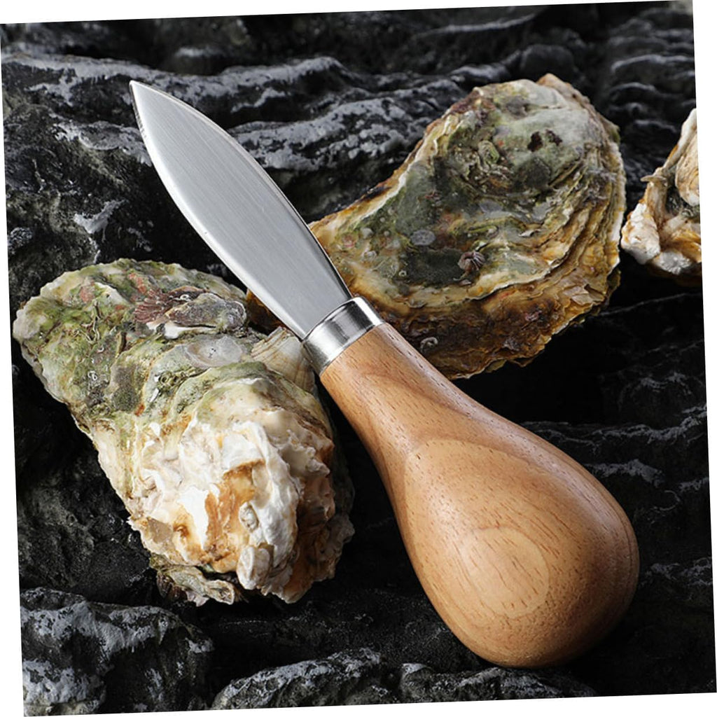 Oyster Scallops Oyster Shells Gadget Tools Shellfish Opener Seafood Tool Oyster Tool Metal Scallop Opener Oysters Shucking Supply Kitchen Essentials Necessity