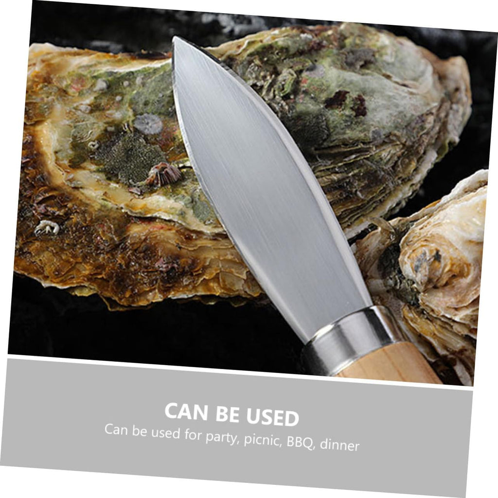 Oyster Scallops Oyster Shells Gadget Tools Shellfish Opener Seafood Tool Oyster Tool Metal Scallop Opener Oysters Shucking Supply Kitchen Essentials Necessity