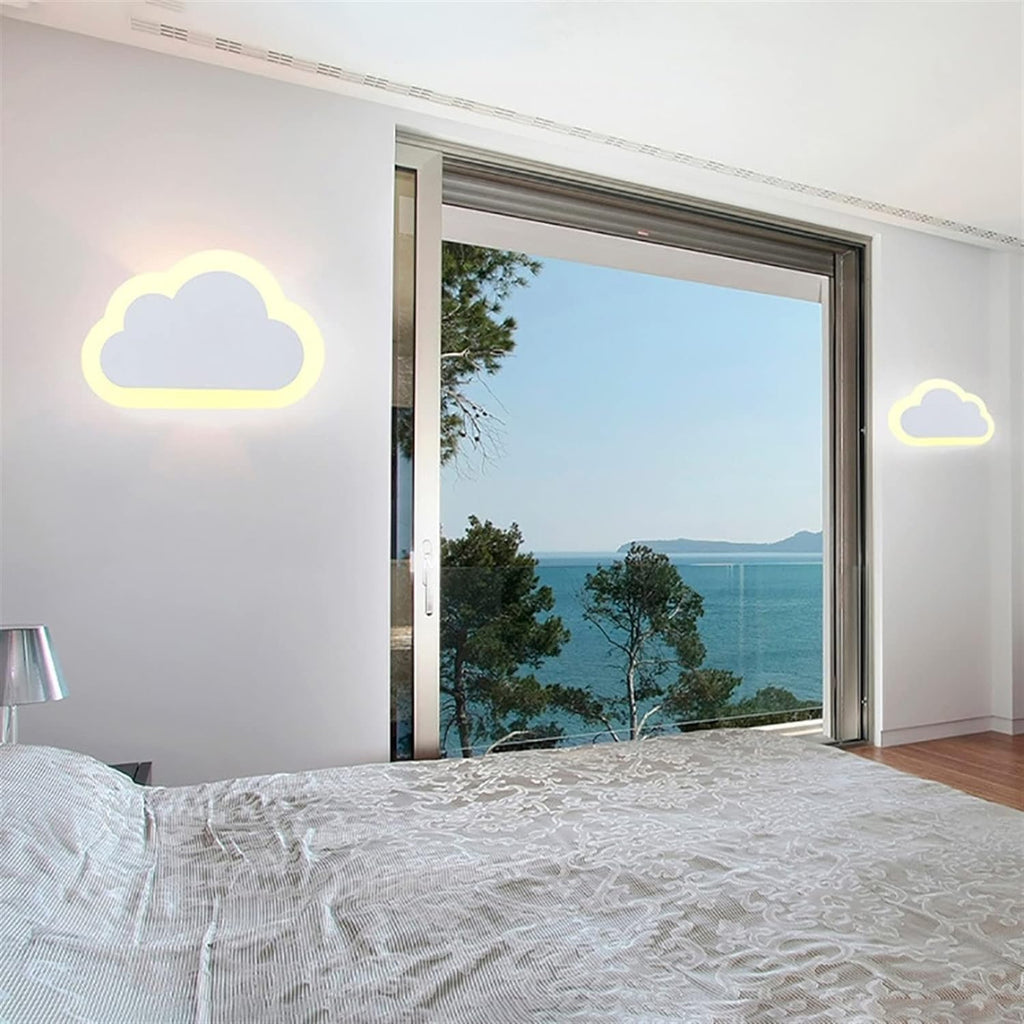 European Wall Light - Cloud LED Lamp Modern Minimalist Lights Home Bedroom Bedside Living Room Hallway Entrance, Lighting Chandelier