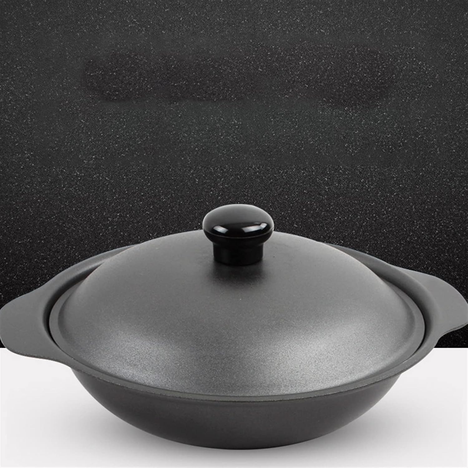 Glass Cooking Pot Pot Iron Cast Oven Casserole Chicken Claywith Lid Hot Container Braised Rice Stew Shabuenameled Pan Soup Braiser Pans Dish Pot,