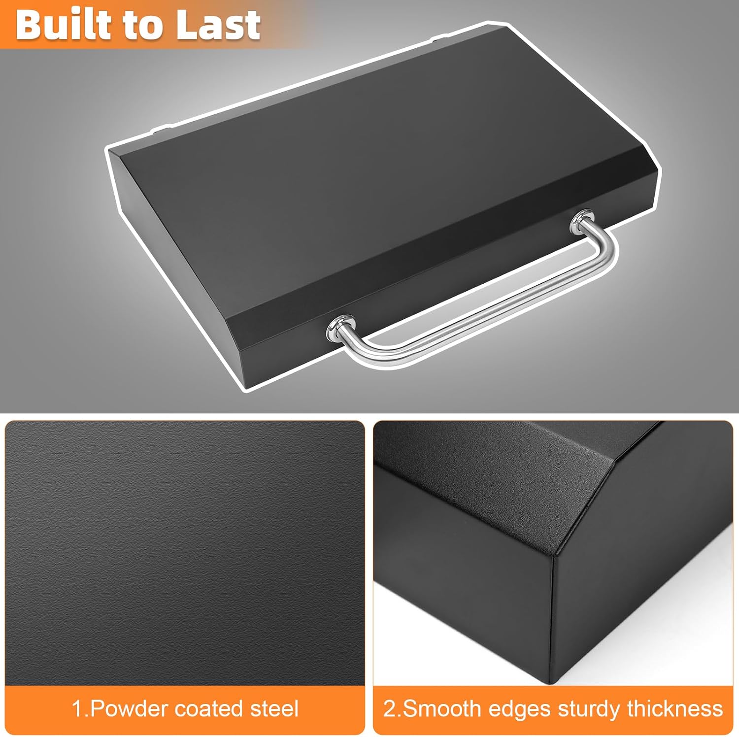 Griddle Lid for 28' Blackstone Griddle, Hard Cover with Durable Handle – Heat Retaining, Fits 28' Griddles Models 1517, 1853, 1605, 1803, 1839, 1856, 1885, 1924, 1983, 2094, 2137, 2145