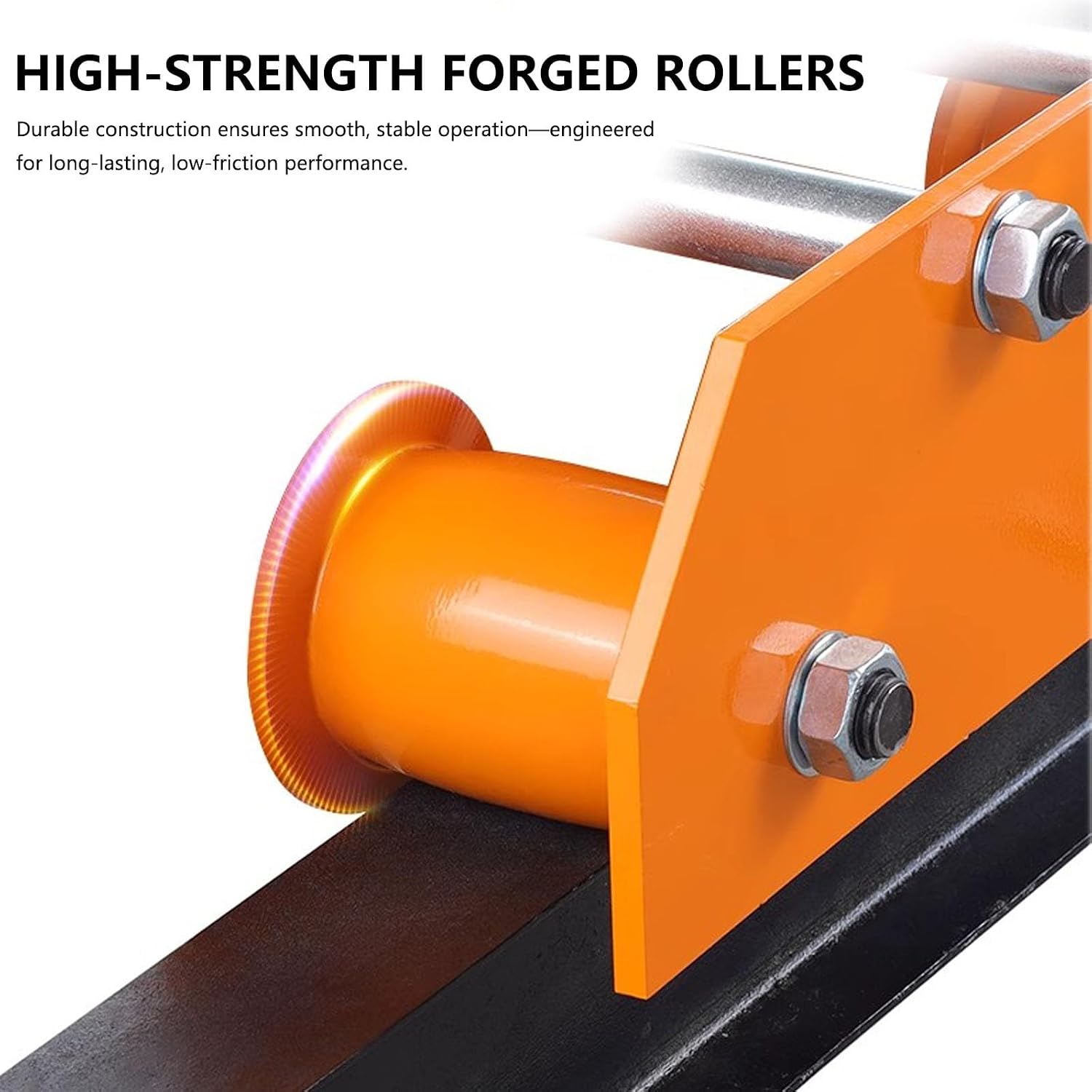Extended Push Beam Hand Truck 1.5-3 Tons, 3.7' - 4.9' Flange Width 3300-6600 Lb Capacity Steel Hand Truck Suitable For Garages,construction Sites,warehouses(3ton/6600lbs)