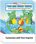 ZOCO – Pool and Water Safety – Custom Coloring Books (250 Bulk Pack, Without Crayons) – Prevent Drowning and Water Safety Awareness Handout for Kids