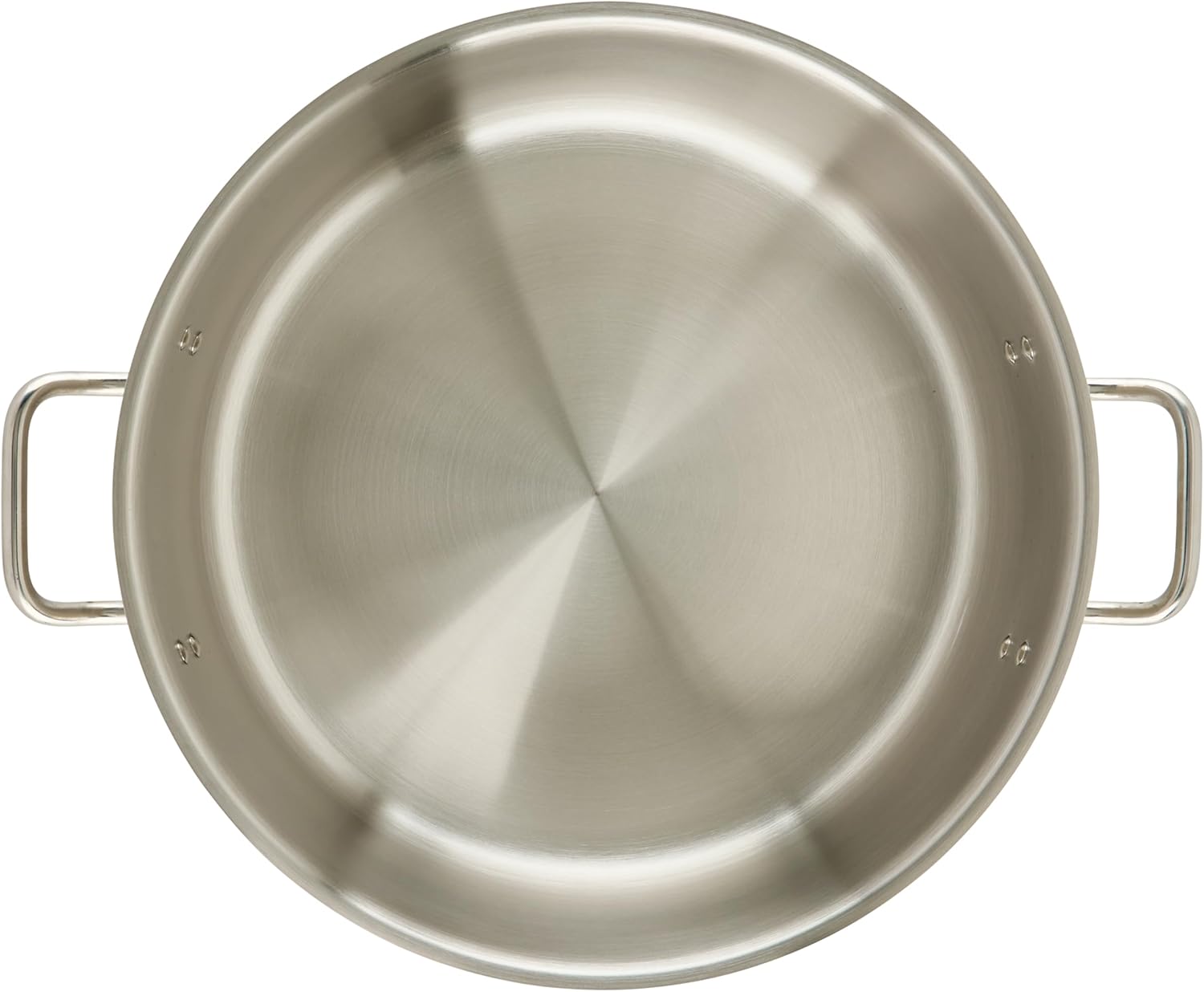 Winco Commercial-Grade Stainless Steel Brazier with Lid, 20 Quart