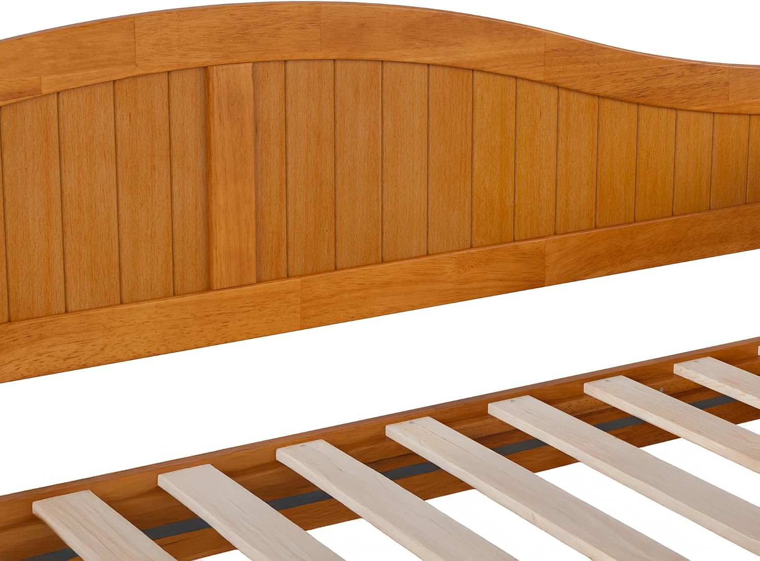 AFI, Nantucket Twin Wood Daybed with 2 Storage Drawers, Light Toffee
