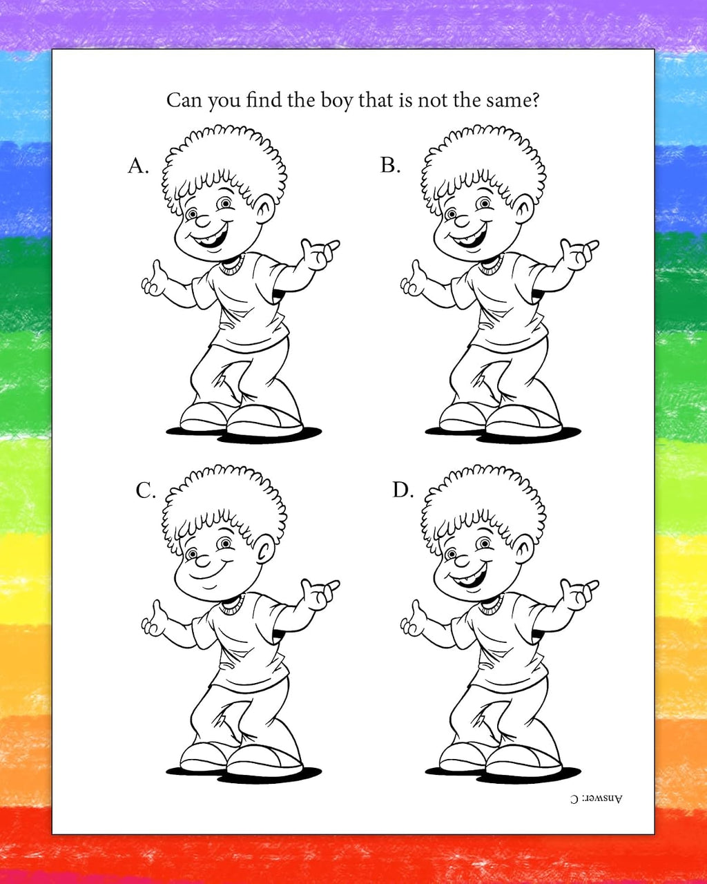 ZOCO – Daycare Fun – Custom Coloring Books (250 Bulk Pack, with Crayons) – Preschool Educational Games, Puzzles, Activities for Kids