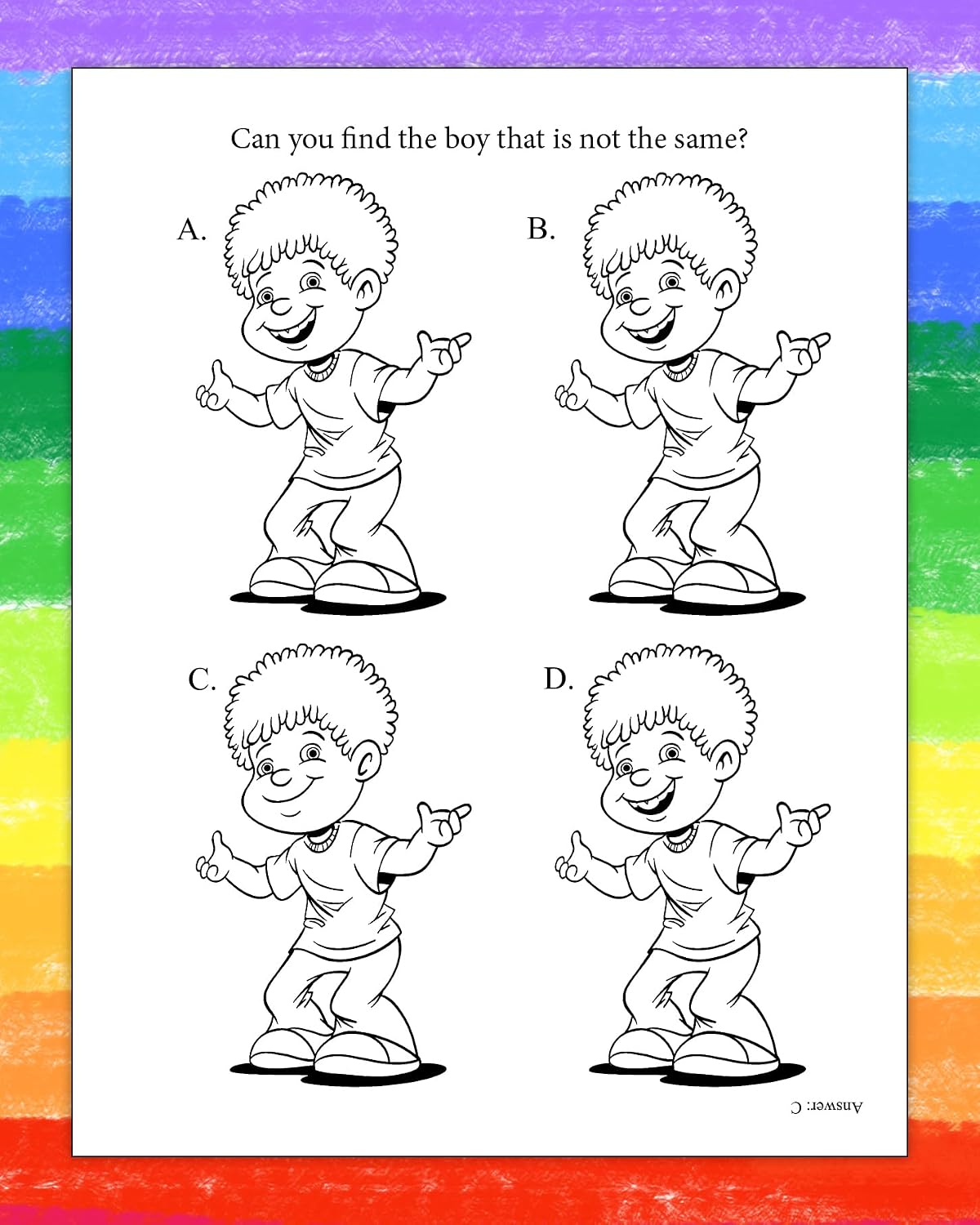 ZOCO – Daycare Fun – Custom Coloring Books (250 Bulk Pack, with Crayons) – Preschool Educational Games, Puzzles, Activities for Kids