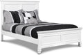 New Classic Furniture Tamarack Wood Twin Bed, White