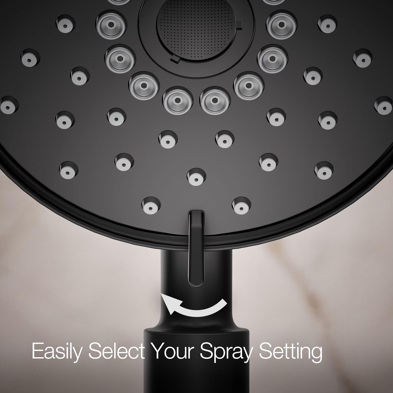 Kohler 22166-BL Purist® Four-function handshower, 2.5 gpm, Matte Black