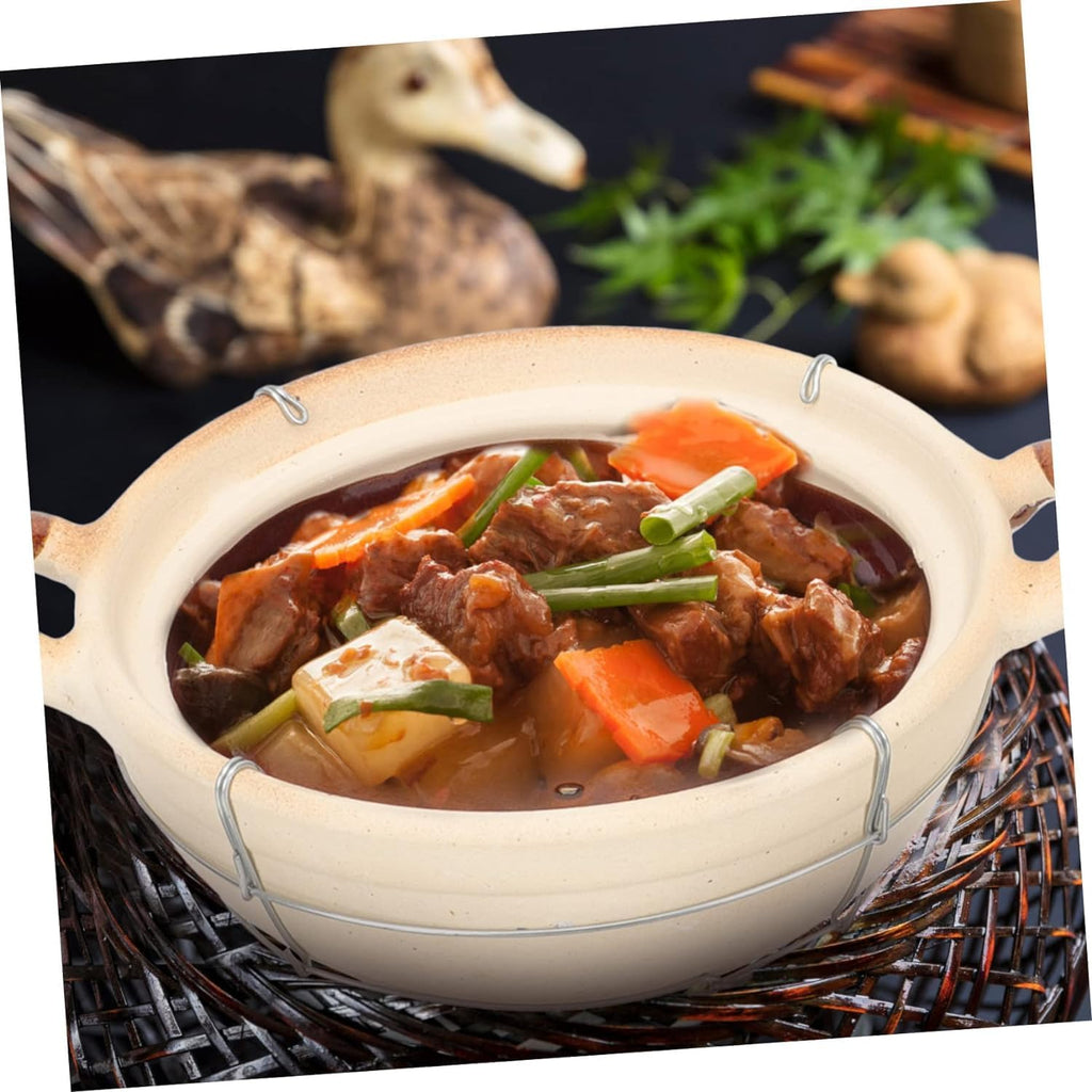 casserole Cooking Pot Milk Pot Pot Soup Bowls Casserole Dish Braiser Pan with Lid Kitchen Essentials South Single Handle Clay Individual