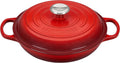 Le Creuset Enameled Cast Iron Signature Braiser, 2.25 qt., Cerise