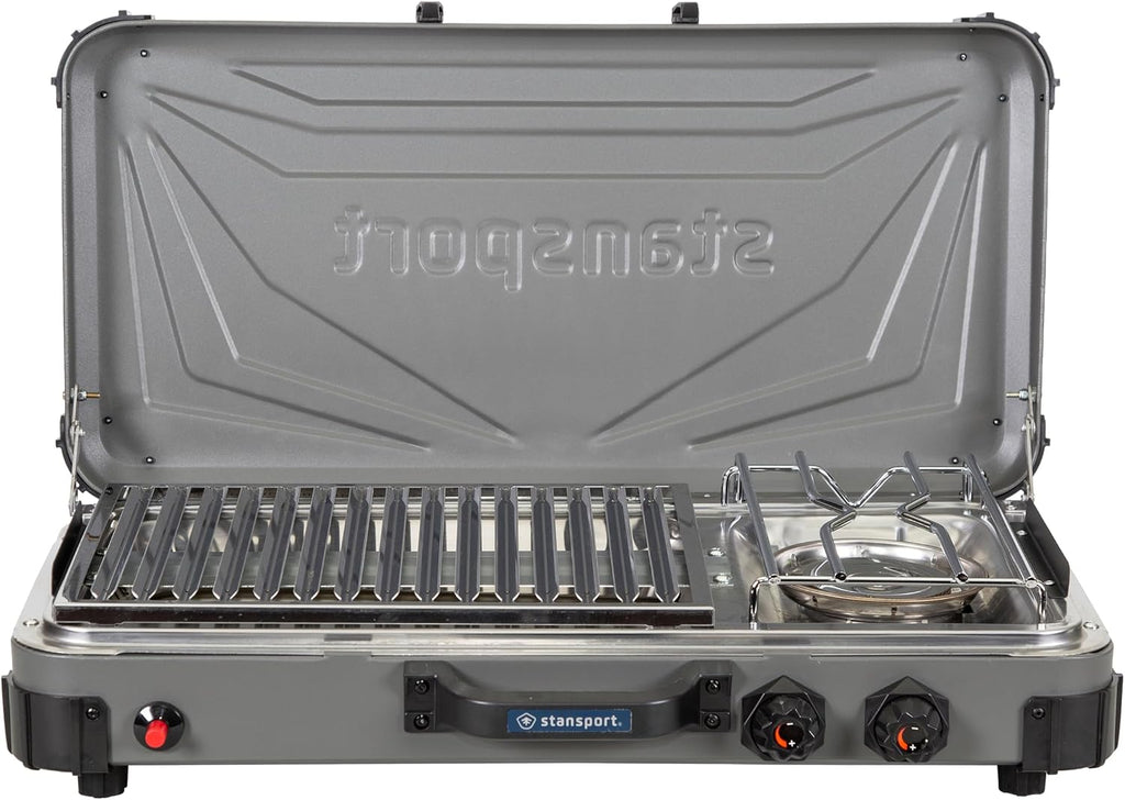 Stansport Boulder Series Propane Stove & Grill Combo (206-700)