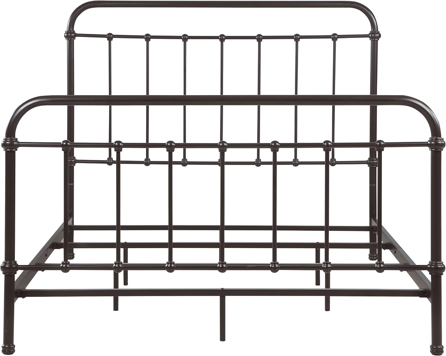 Coaster Home Furnishings Livingston Transitional Wood Queen Size Open Frame Bed Frame 52-inch Headboard Dark Bronze 300399Q
