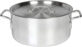 Thunder Group 12 Quart Aluminum Braiser with Lid