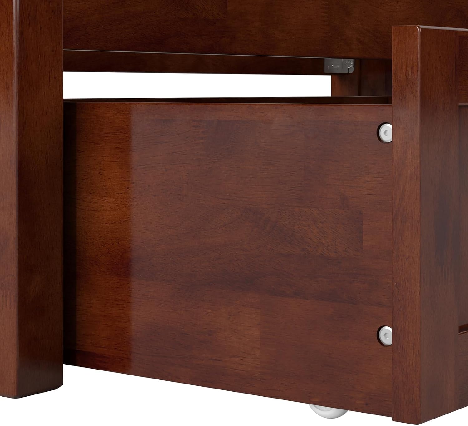 AFI Cambridge Twin Wood Daybed with Set of 2 Drawers in Walnut