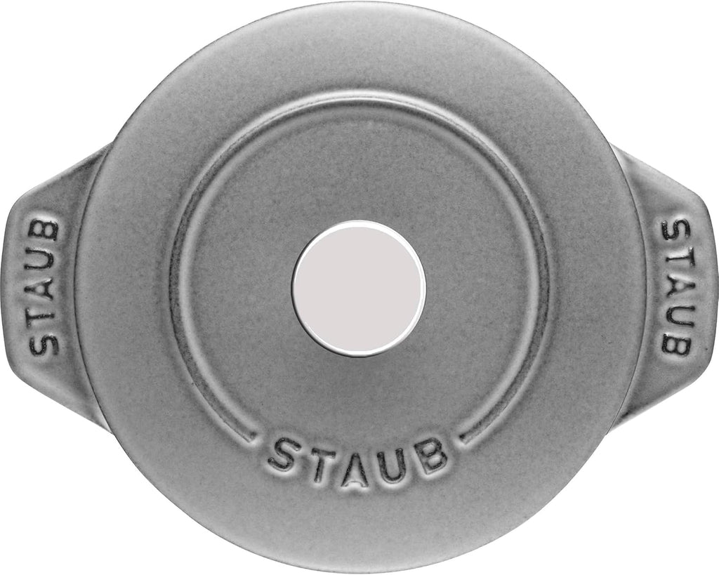 Staub Cast Iron 0.75-qt Petite French Oven - Graphite Grey