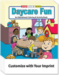 ZOCO – Daycare Fun – Custom Coloring Books (250 Bulk Pack, Without Crayons) – Preschool Educational Games, Puzzles, Activities for Kids